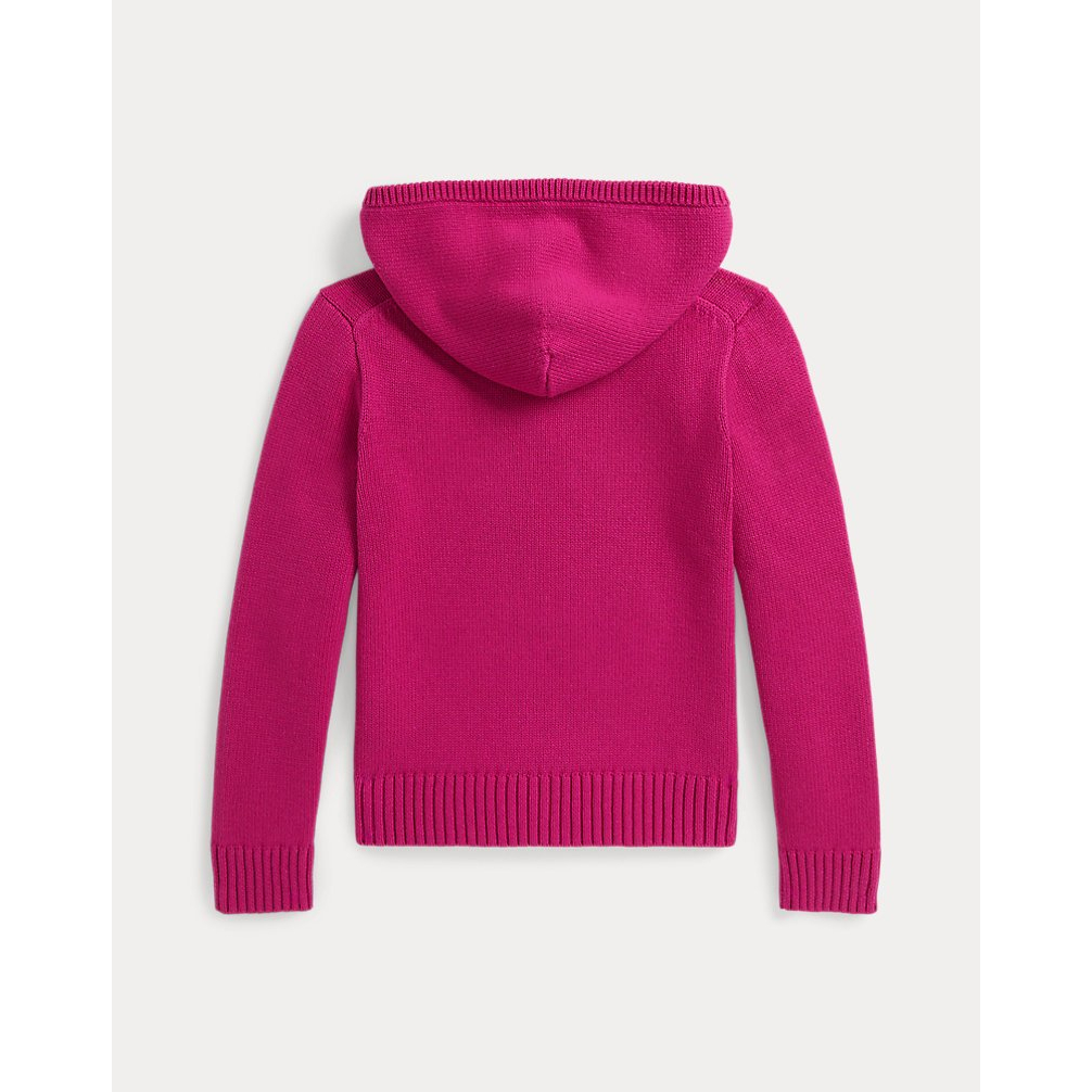 'Big Pony Cotton Hooded Sweater' pour Filles