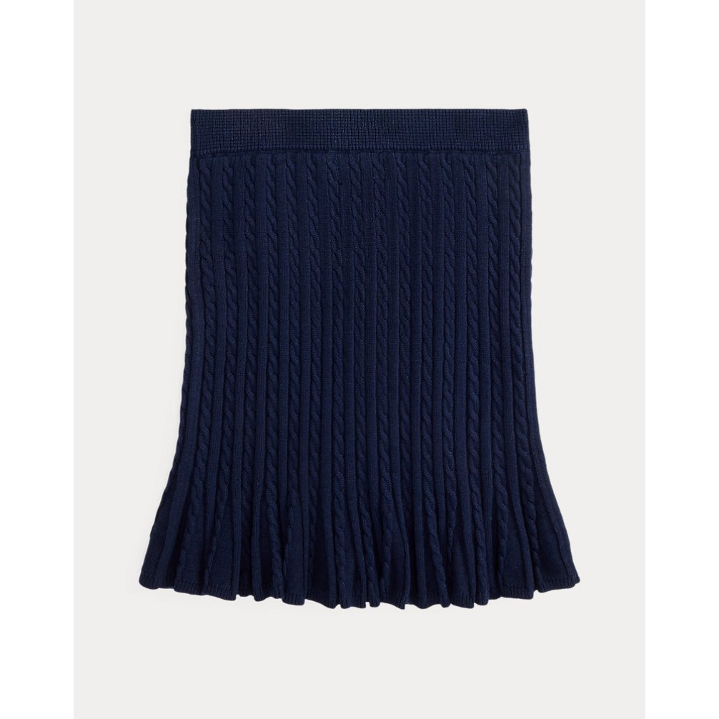 'Mini-Cable Cotton Skirt' pour Filles