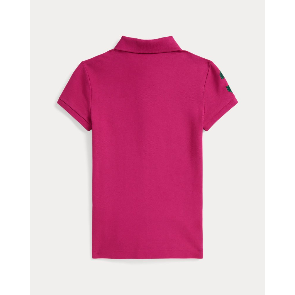 'Big Pony Stretch Mesh Polo Shirt' pour Filles