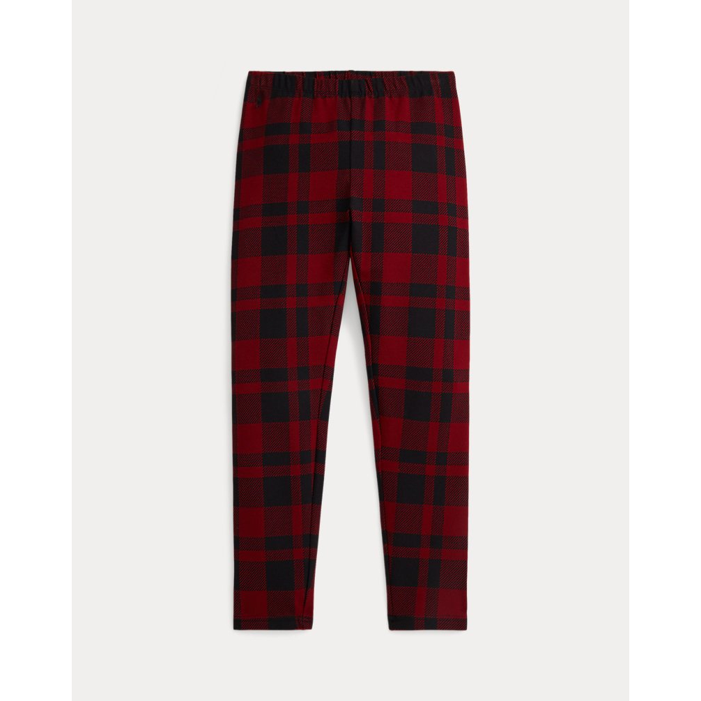 'Plaid Stretch Jersey Legging' pour Filles