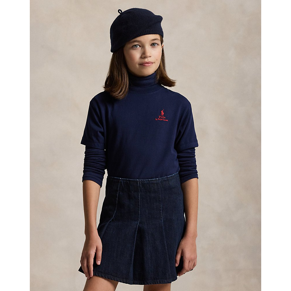 'Logo Cotton Jersey Tee' pour Filles