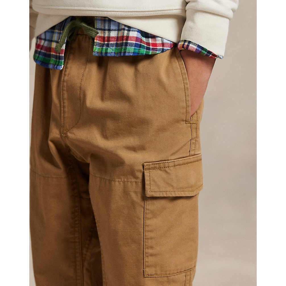 'Cotton Canvas Cargo Pant' pour Garçons