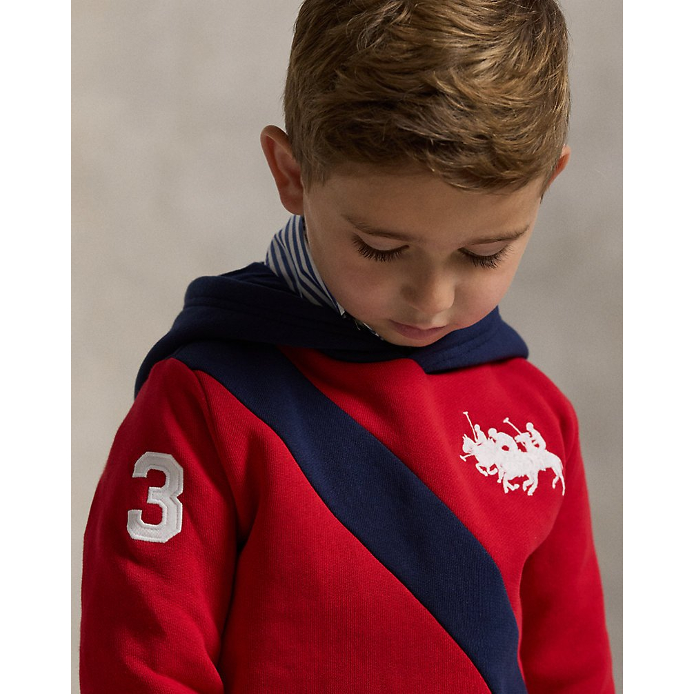 'Triple-Pony Fleece Hoodie' pour Garçons