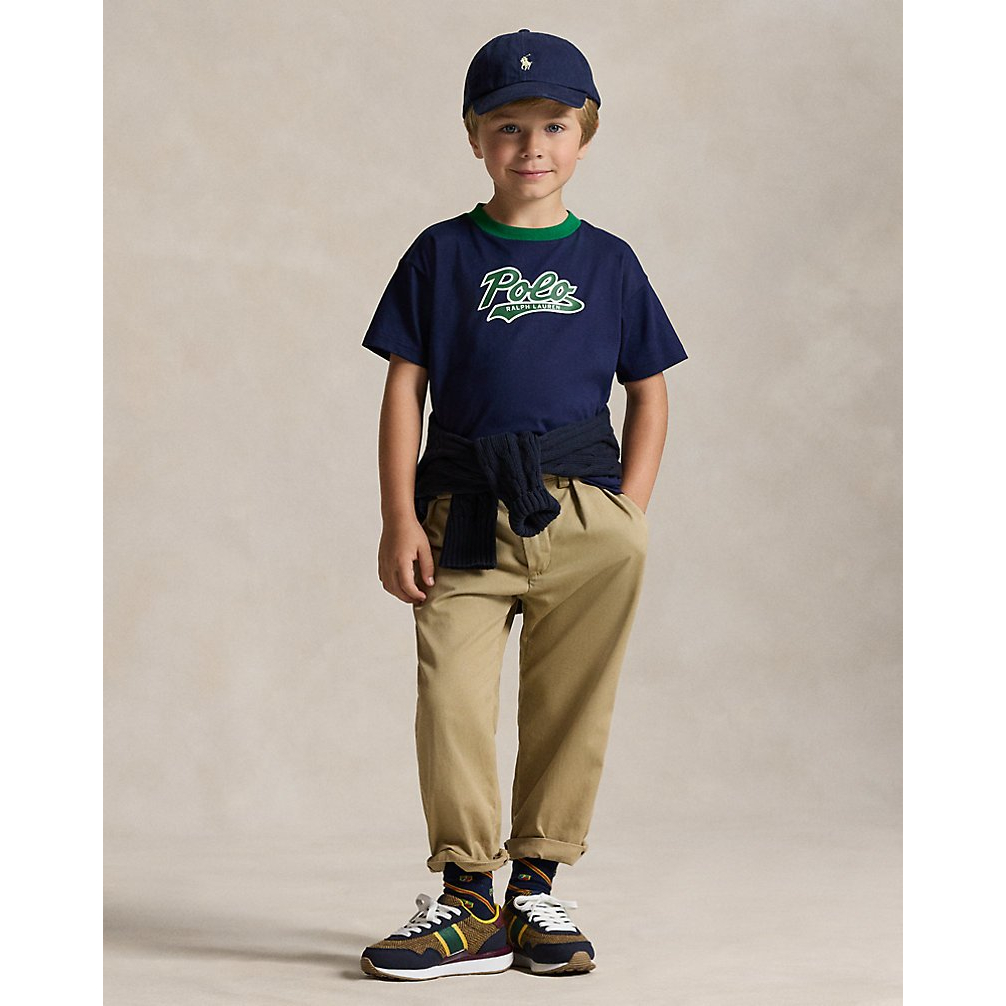 'Logo Cotton Jersey Tee' pour Garçons