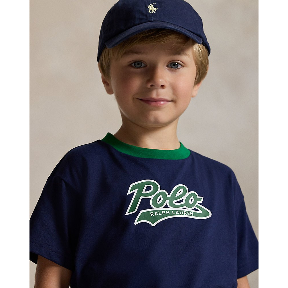 'Logo Cotton Jersey Tee' pour Garçons