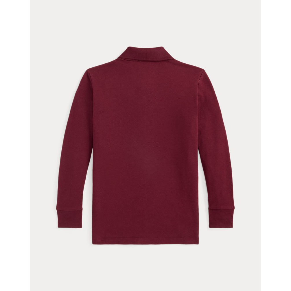 'Big Pony Mesh Long-Sleeve Polo Shirt' pour Garçons