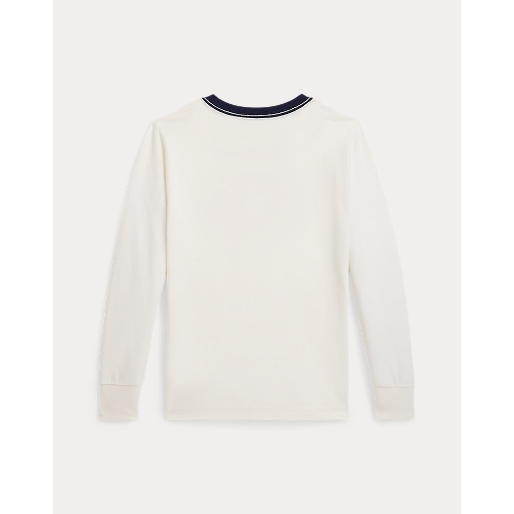 'Logo Cotton Long-Sleeve Tee' pour Garçons