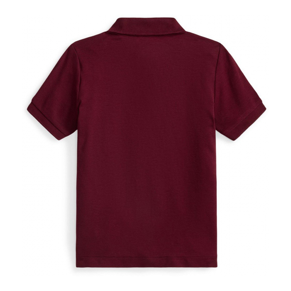'Soft Cotton Polo Shirt' pour Garçons