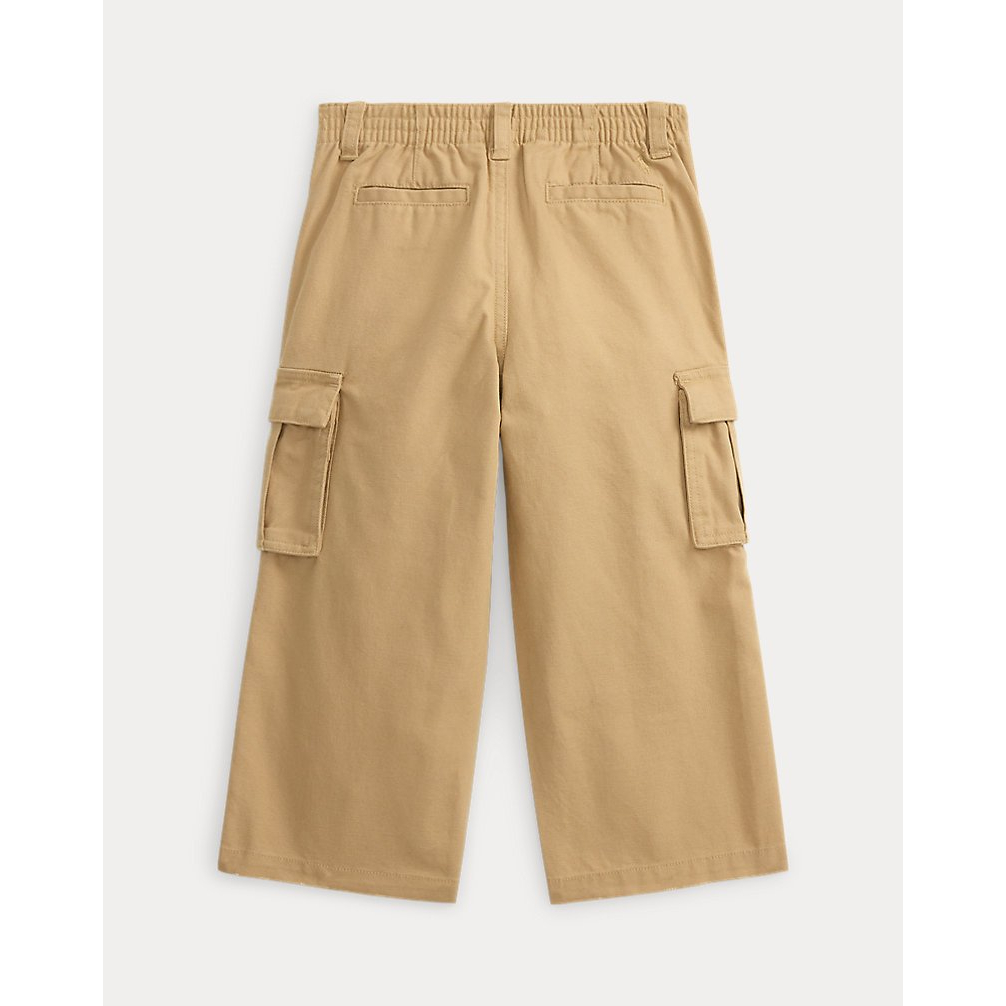 'Wide-Leg Chino Cargo Pant' pour Filles