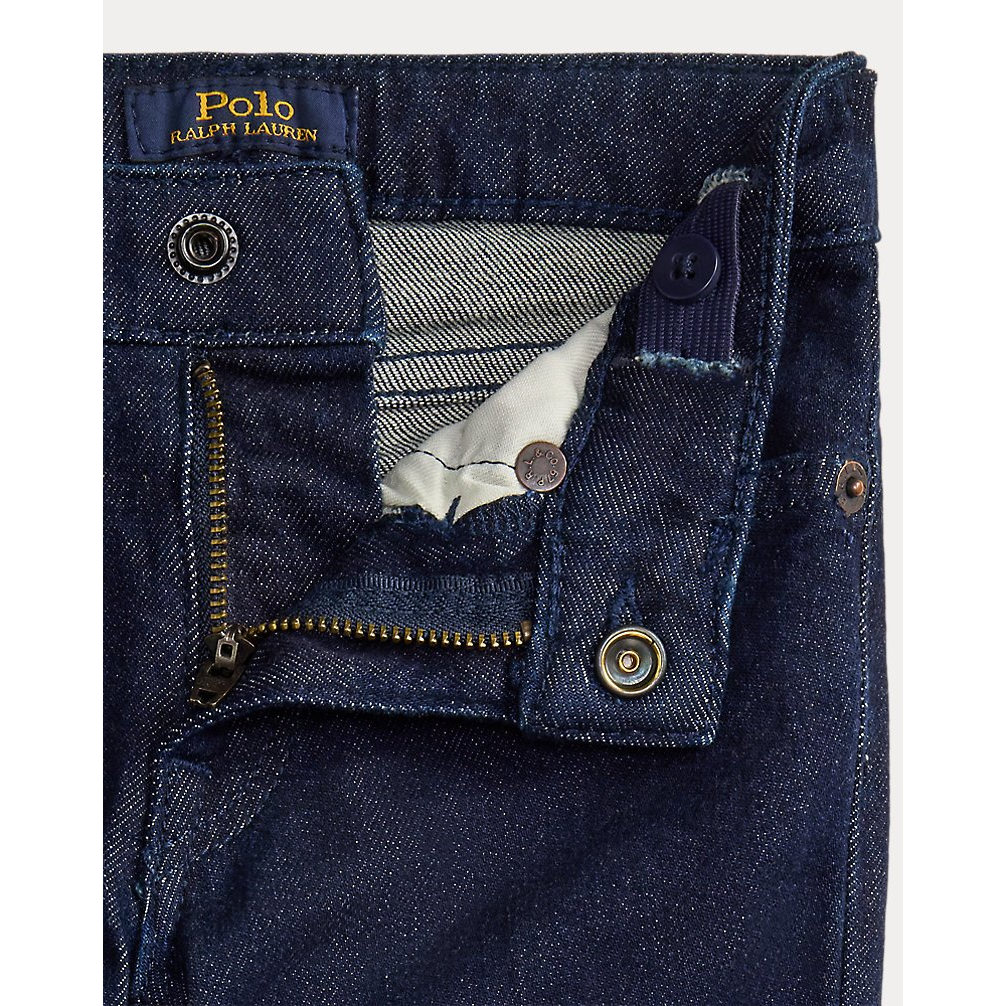 'Flared Indigo Stretch Denim Jean' pour Filles