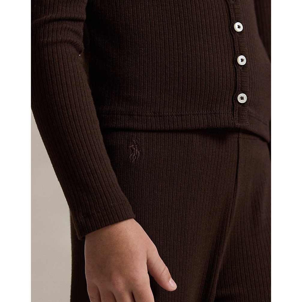 'Ribbed Wide-Leg Pant' pour Filles