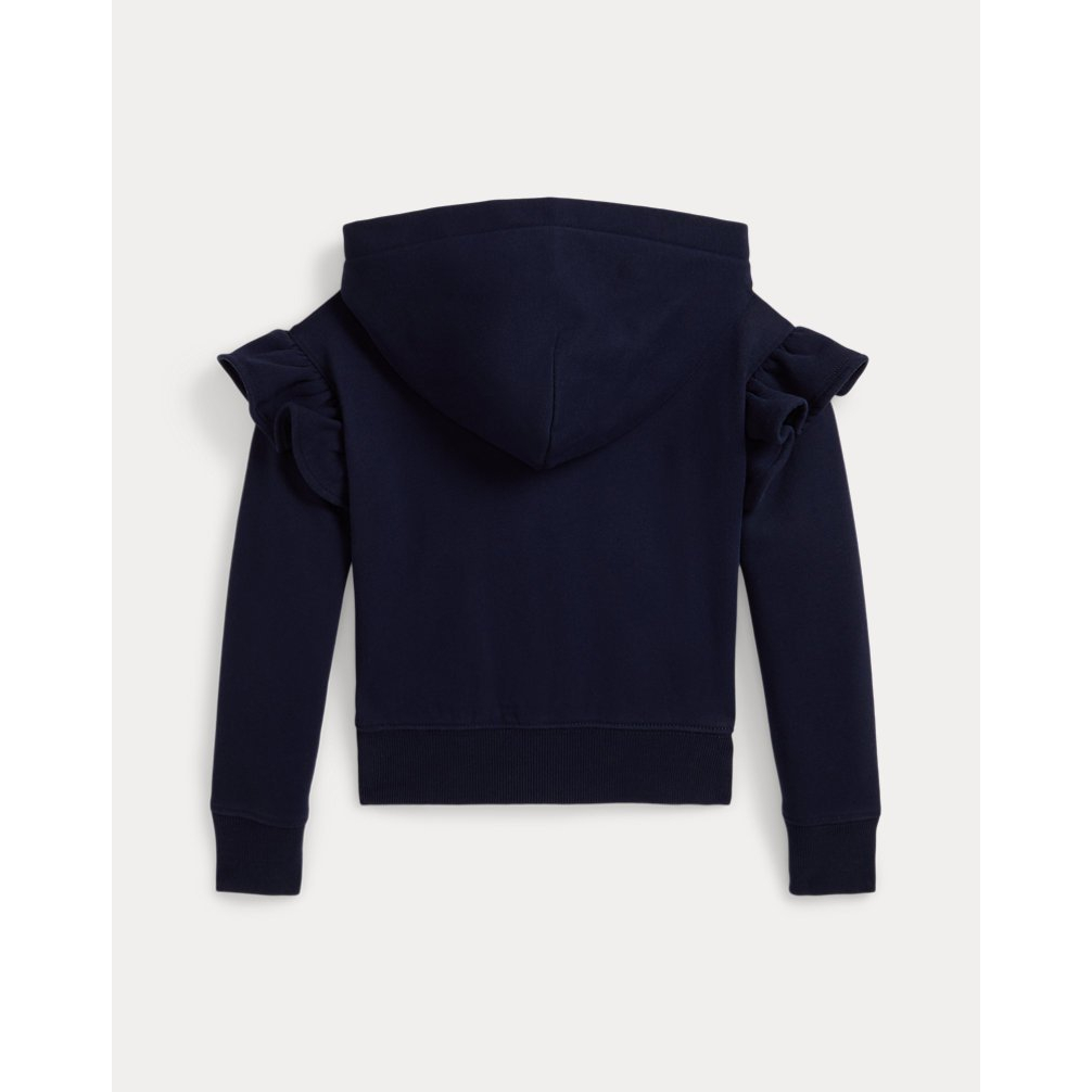 'Ruffled Fleece Full-Zip Hoodie' pour Filles