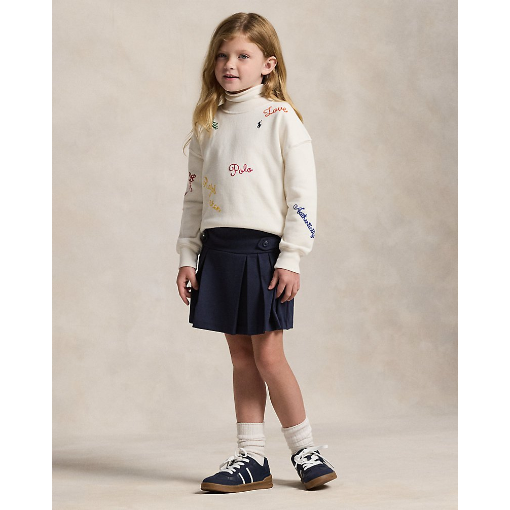 'Embroidered Fleece Sweatshirt' pour Filles