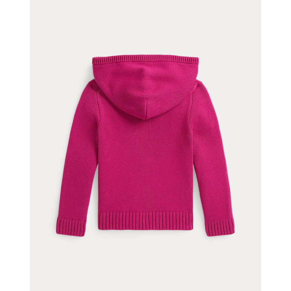 'Big Pony Cotton Hooded Sweater' pour Filles