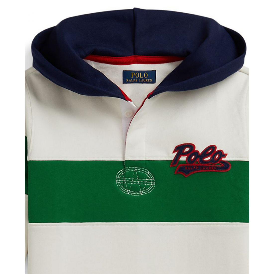 'Logo Fleece Rugby Hoodie' pour Garçons
