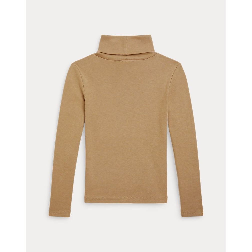 'Ribbed Cotton-Modal Turtleneck' pour Filles