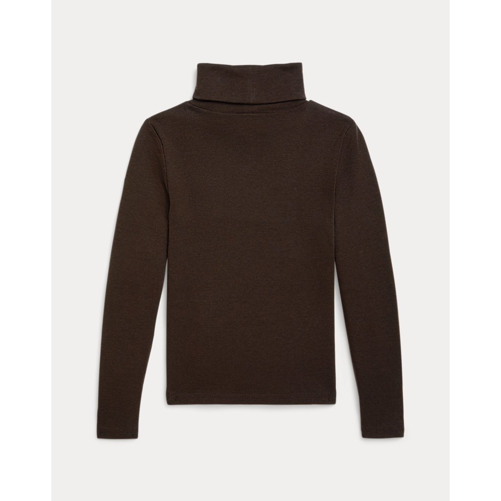 'Ribbed Cotton-Modal Turtleneck' pour Filles