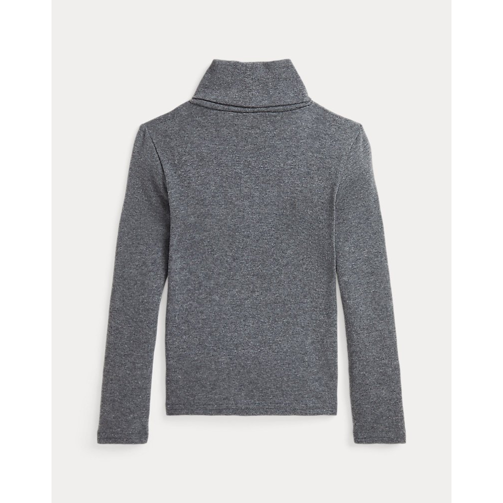 'Ribbed Cotton-Modal Turtleneck' pour Filles