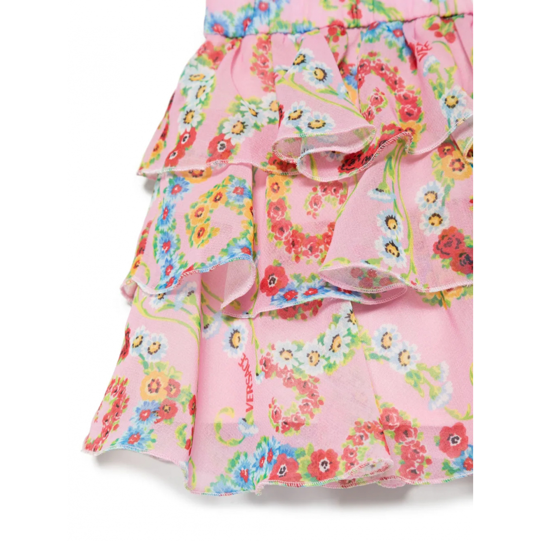 Mini Jupe 'Geo Poly Barocco Flower' pour Filles
