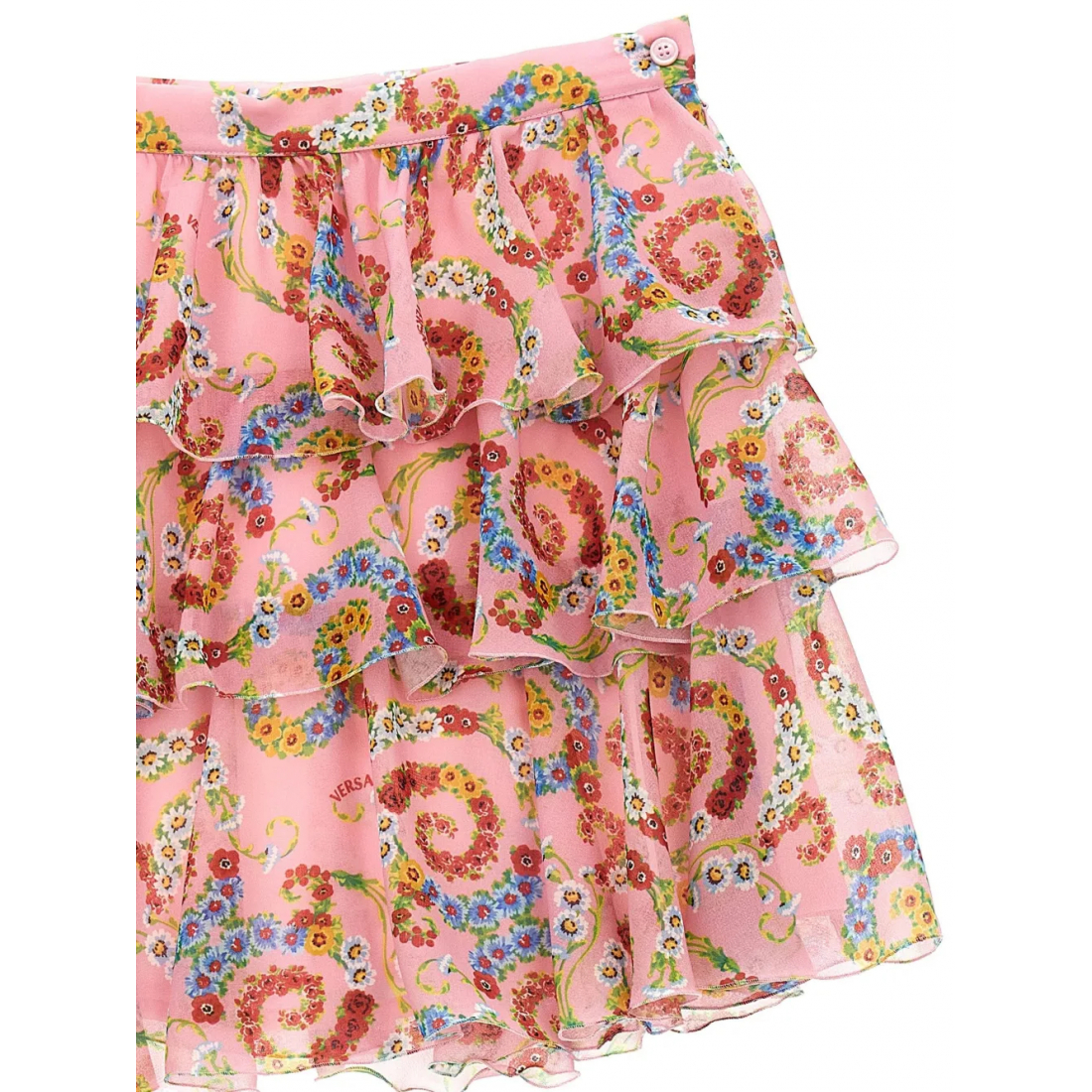 Mini Jupe 'Geo Poly Barocco Flower' pour Filles