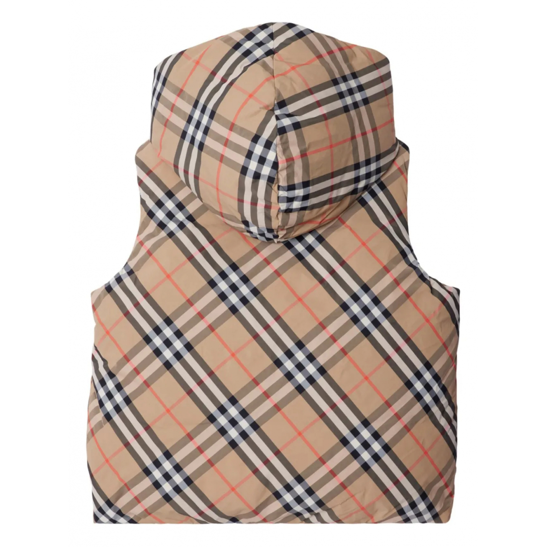 Gilet 'Reversible Check-Pattern Padded' pour Enfants