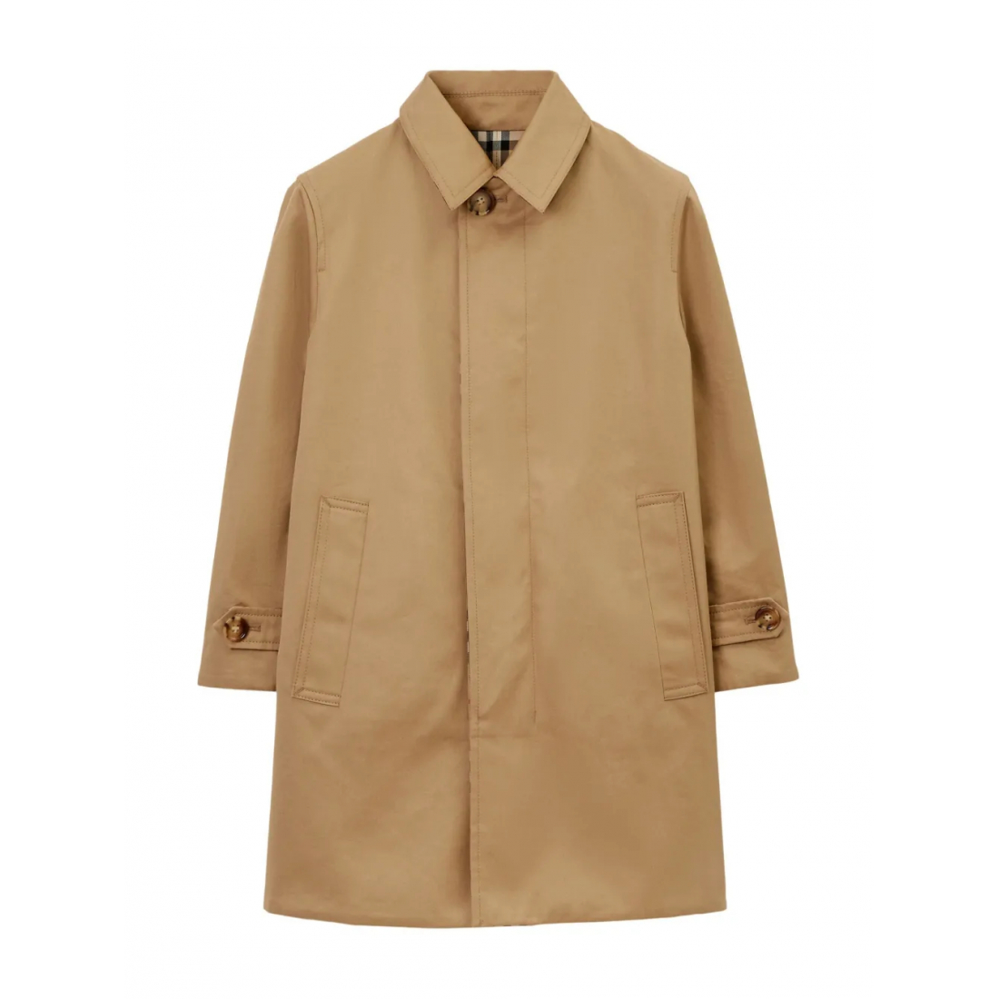 Manteau 'Reversible Check-Print' pour Enfants