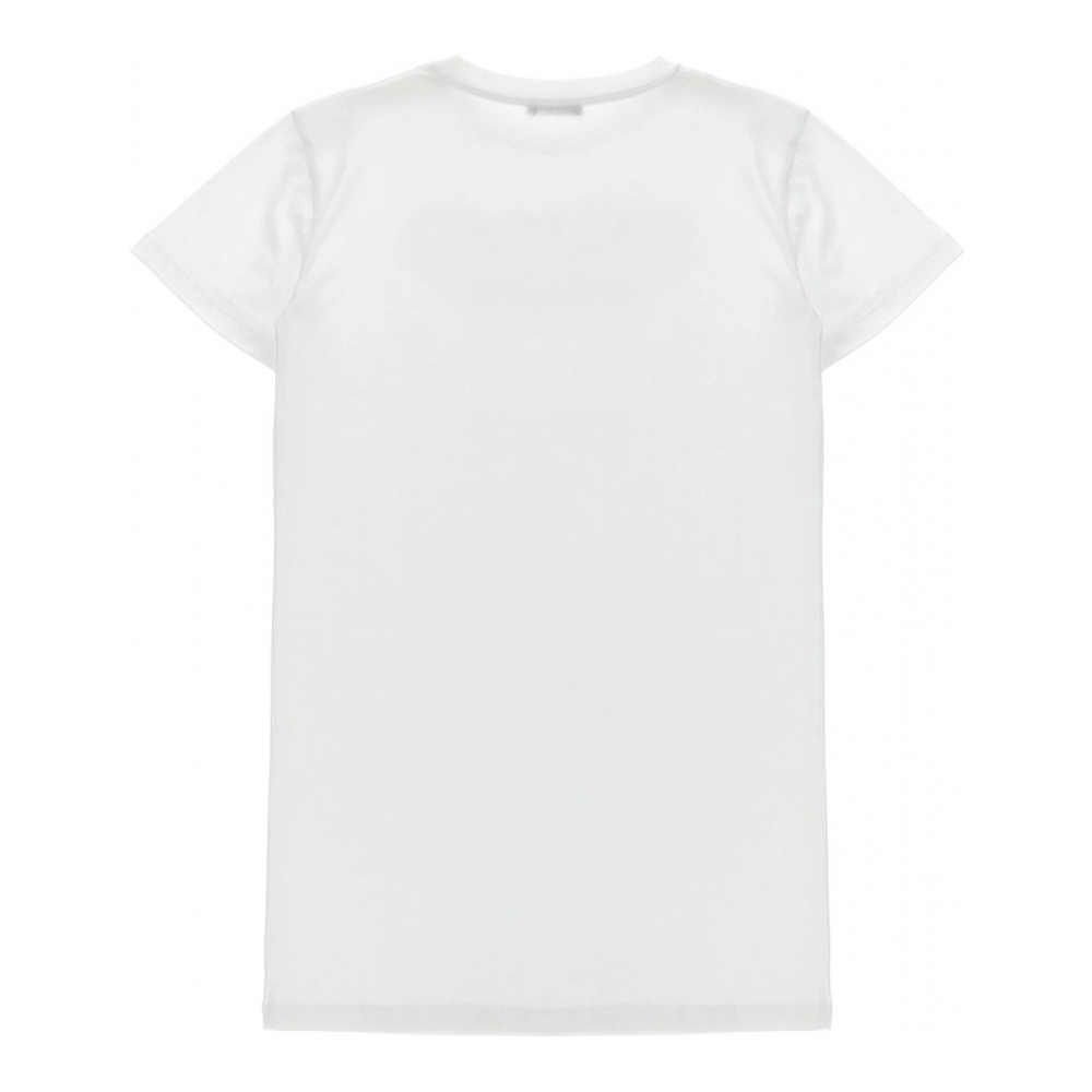 Robe T-shirt 'Embossed Logo' pour Filles