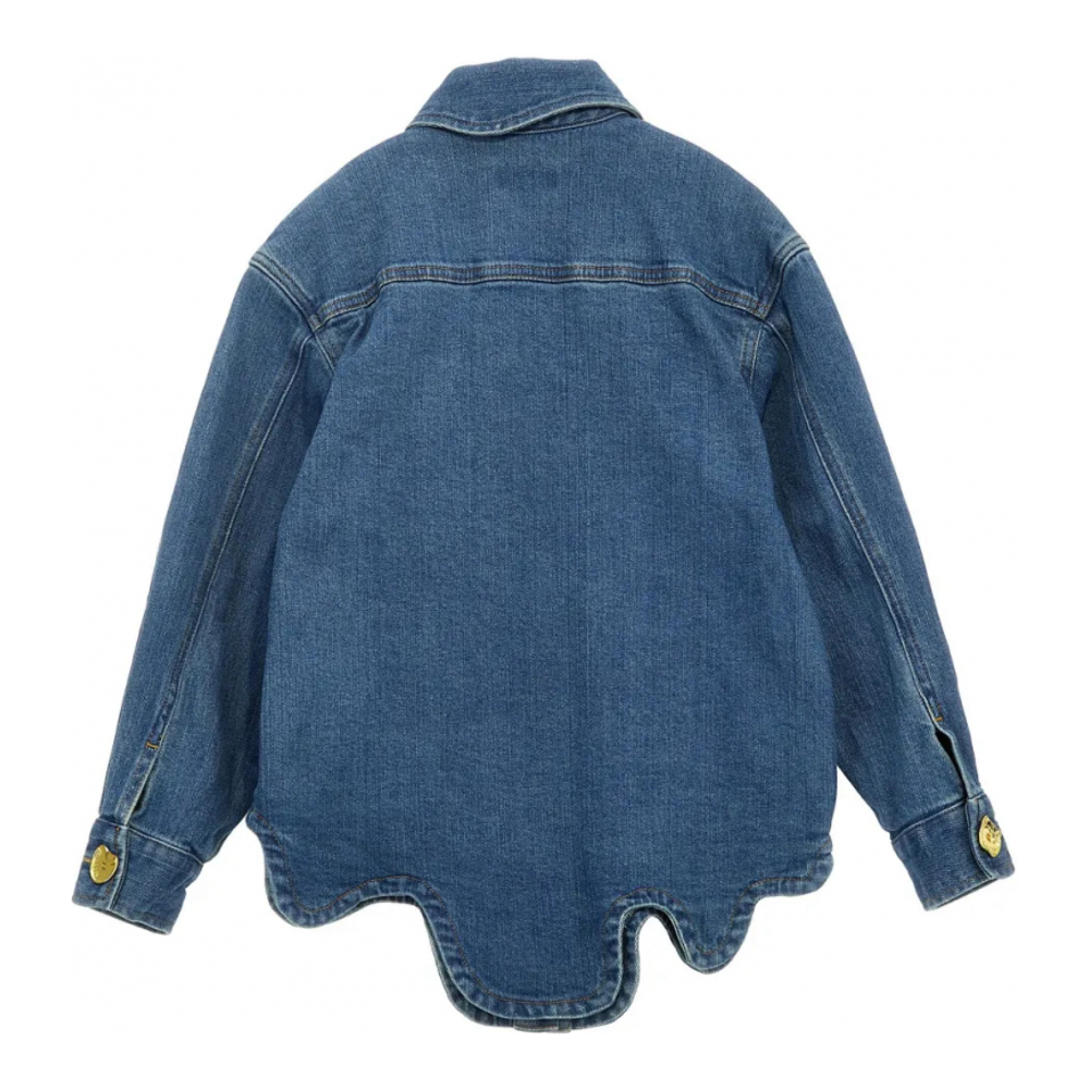 Veste en jeans 'Wavy-Hem' pour Filles