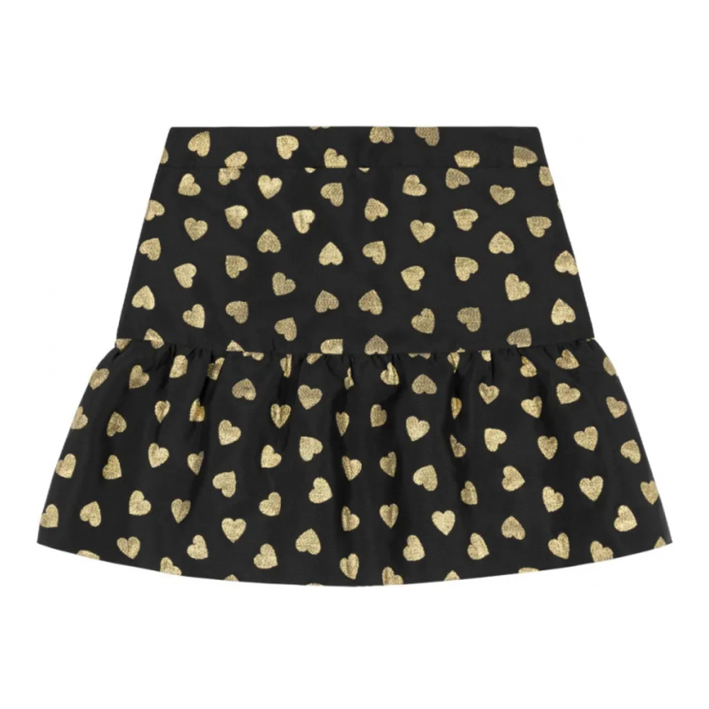Mini Jupe 'Heart-Print' pour Filles