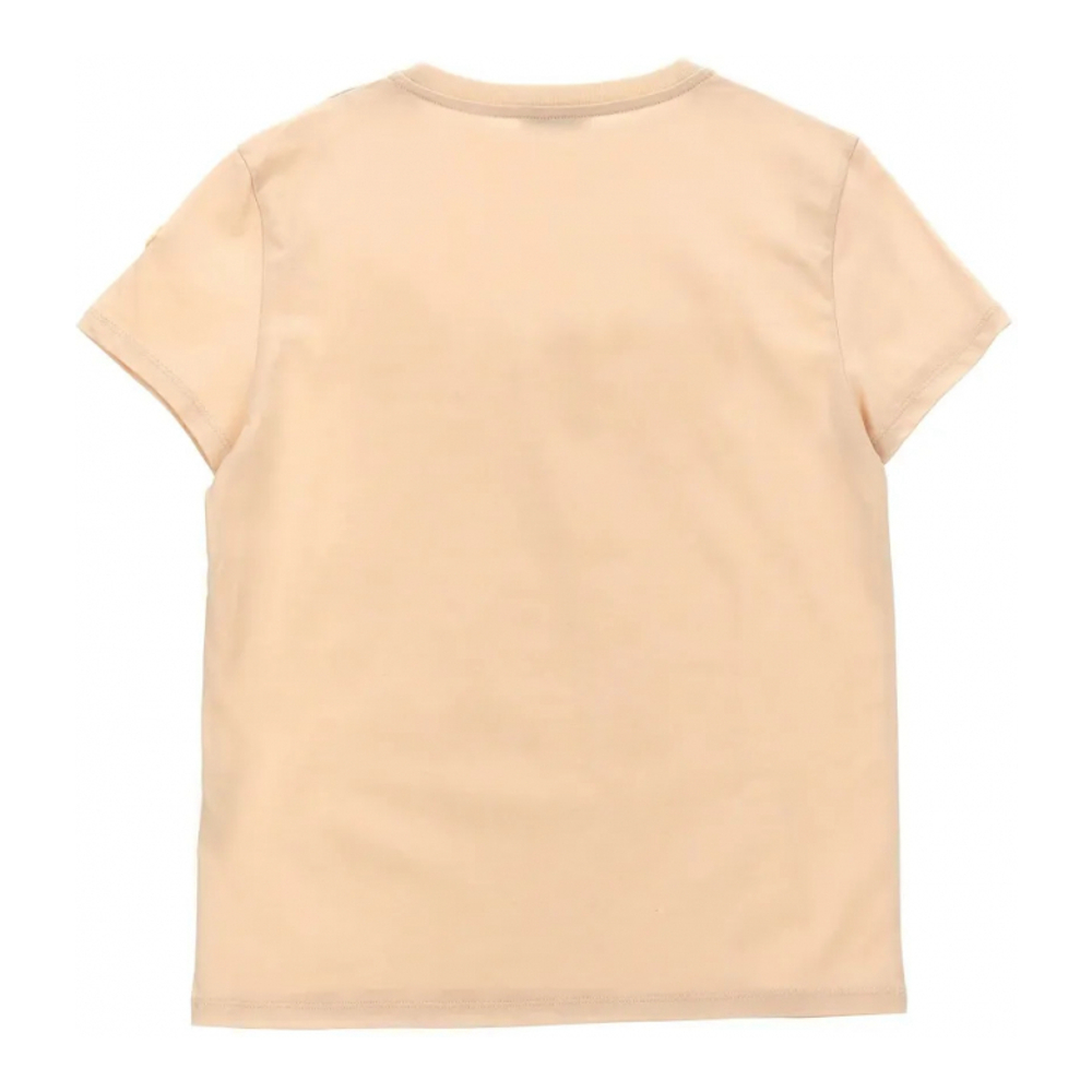 T-shirt 'Logo-Embroidered' pour Filles
