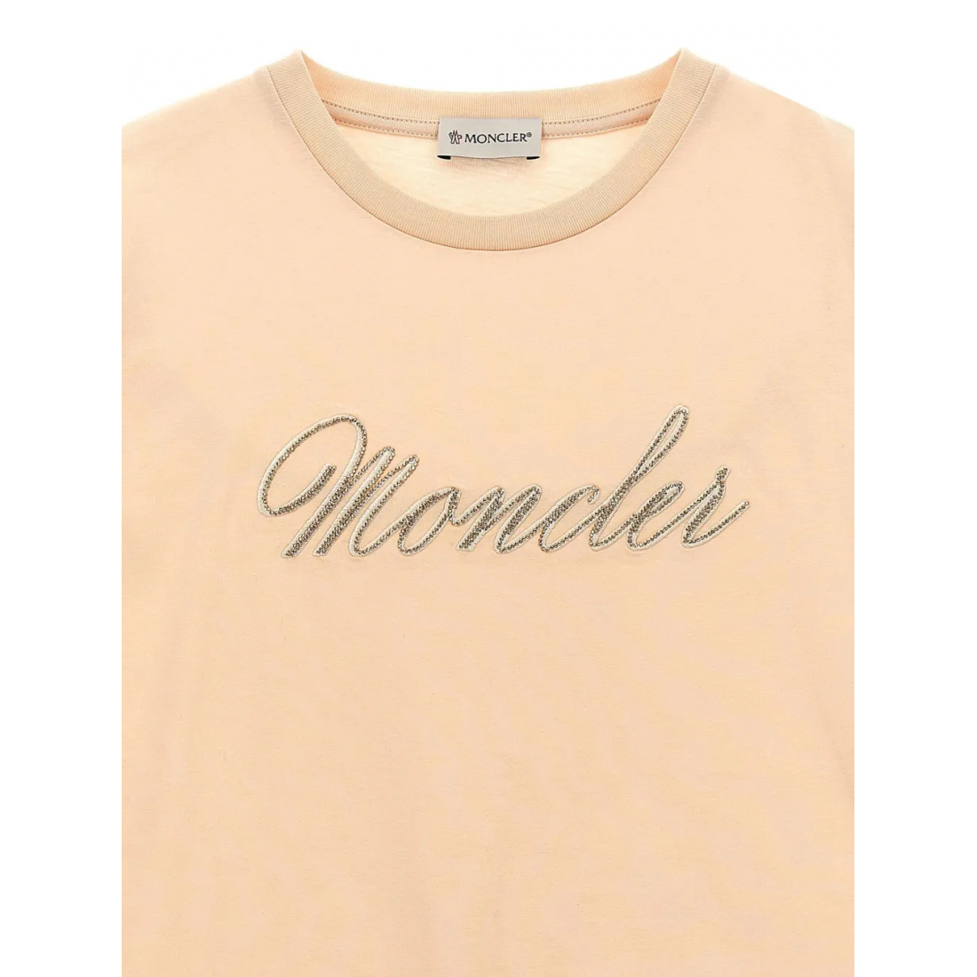 T-shirt 'Logo-Embroidered' pour Filles