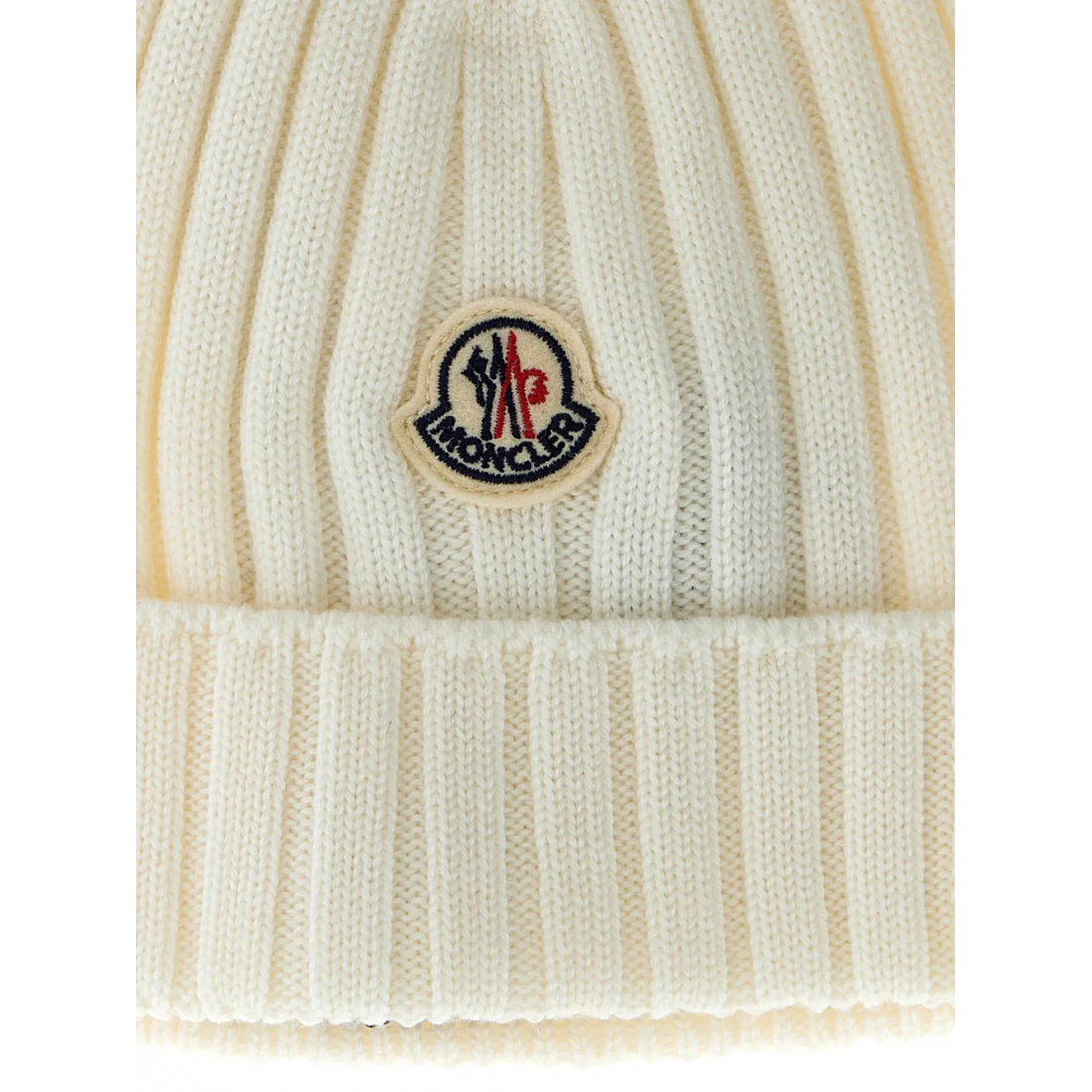 Bonnet 'Ribbed Logo-Patch Knitted Hat' pour Enfants