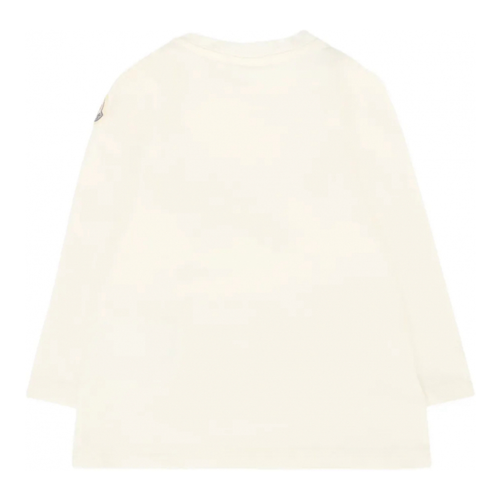 T-Shirt manches longues 'Logo-Print' pour Bébés filles