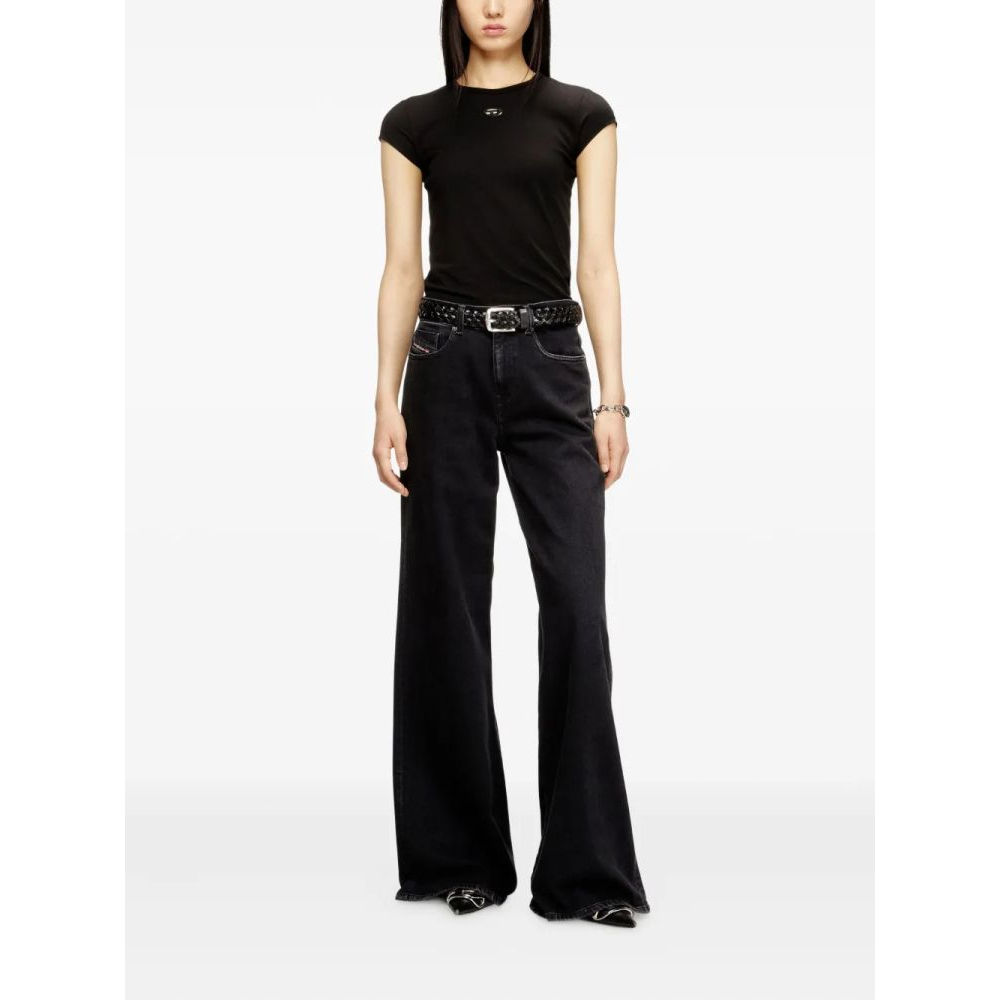 T-shirt 'T-Angie Logo-Embroidery' pour Femmes