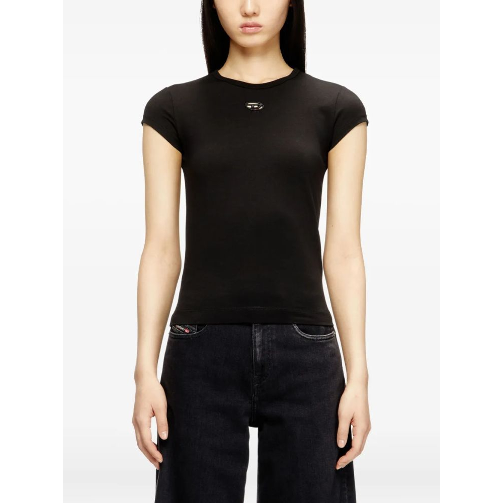 T-shirt 'T-Angie Logo-Embroidery' pour Femmes