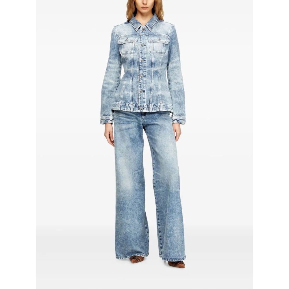 Veste en jeans 'Katerin Pocket-Button' pour Femmes