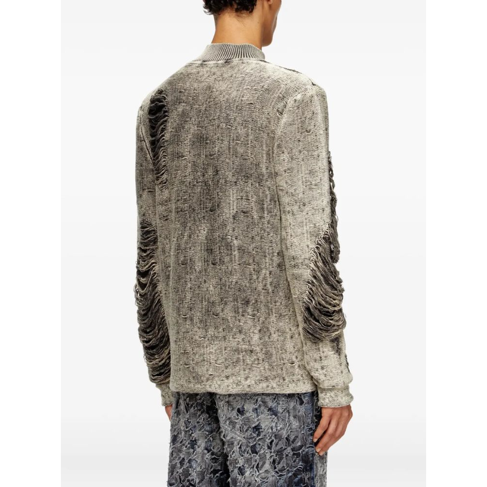 Pull 'K-Fjordi Frayed Mock-Neck' pour Hommes
