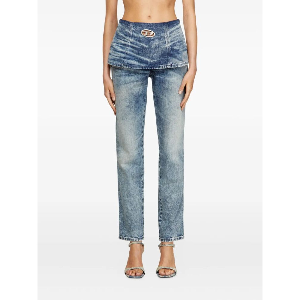 Women's 'D-Hourjian 007Da Peplum-Waist' Jeans