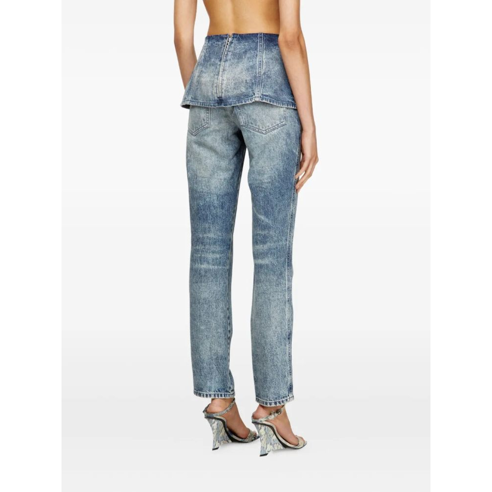 Women's 'D-Hourjian 007Da Peplum-Waist' Jeans