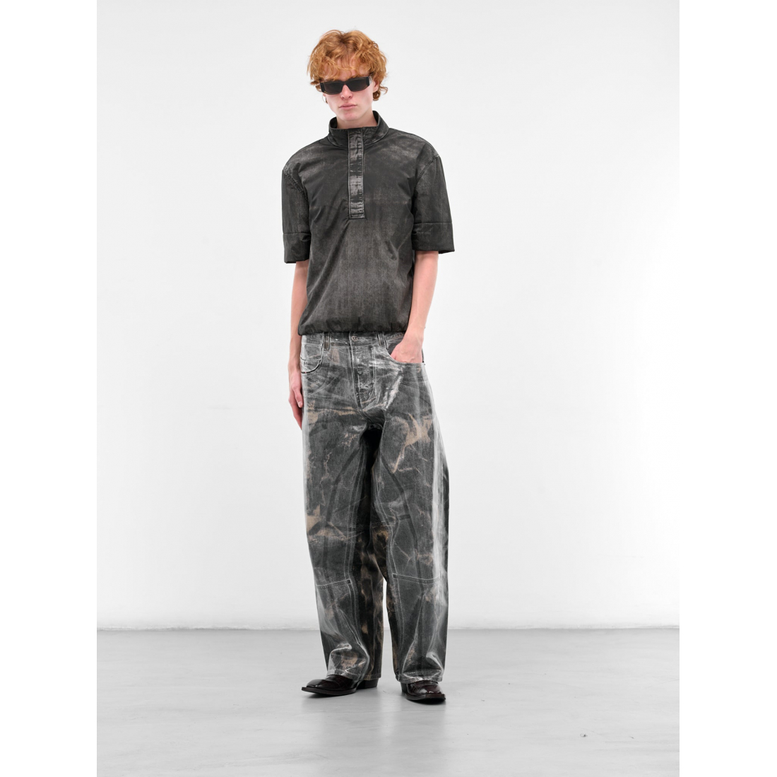 Jeans 'Stonewashed Silicone-Cast' pour Hommes