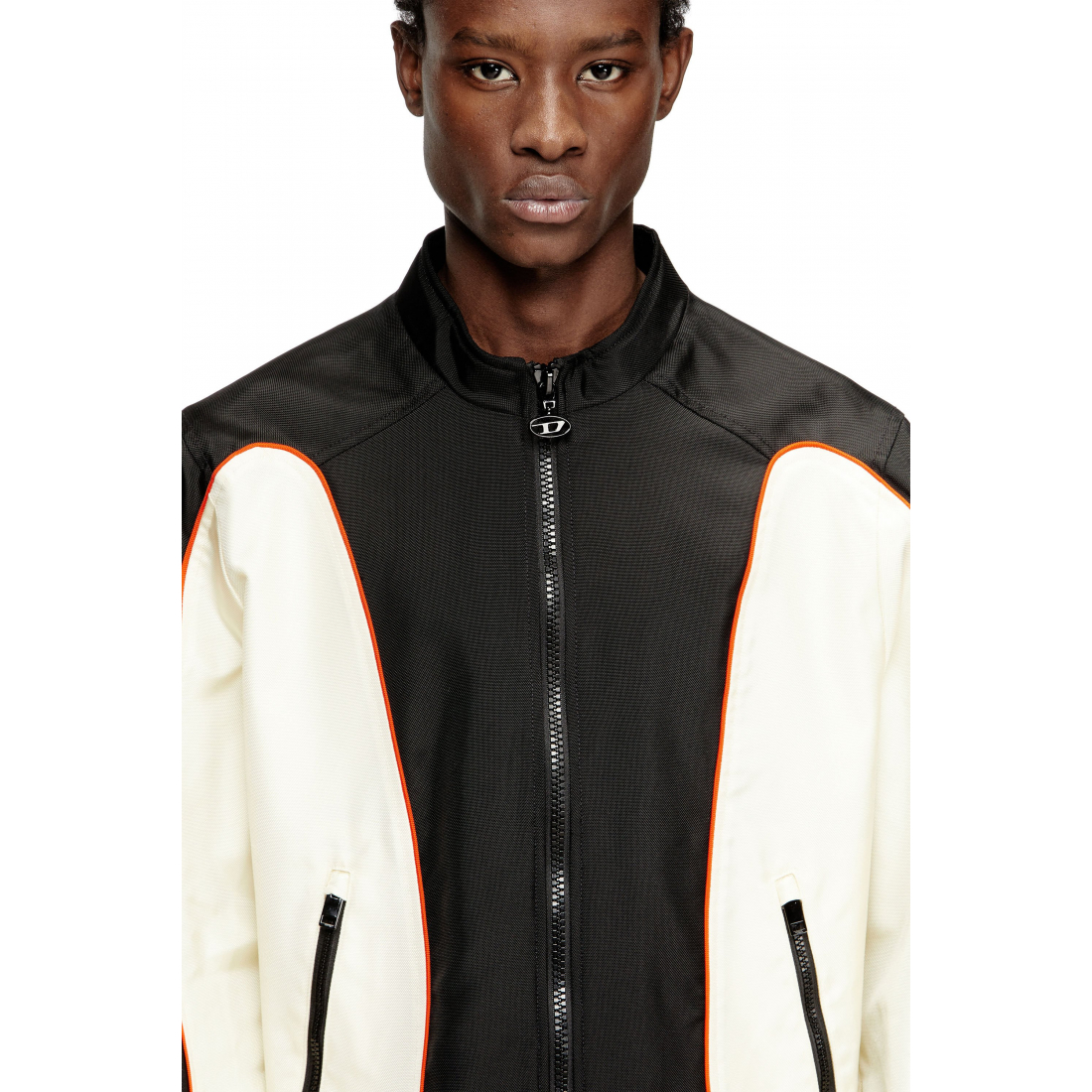 Perfecto 'Panelled Zip-Front' pour Hommes