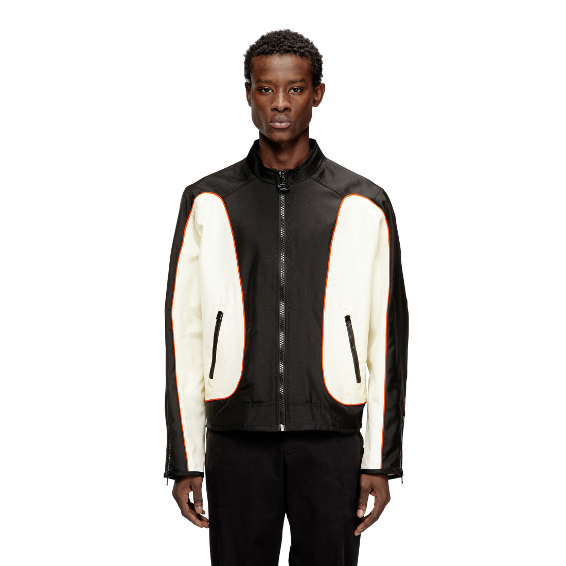 Perfecto 'Panelled Zip-Front' pour Hommes