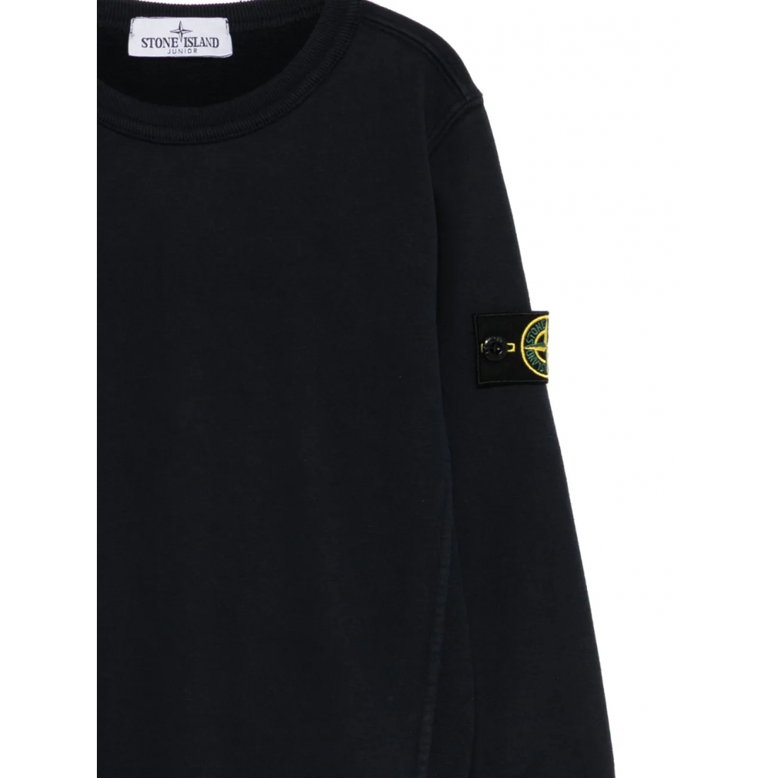 Sweatshirt 'Logo-Patch Crew-Neck' pour Garçons