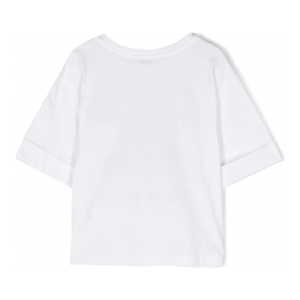 T-shirt 'Logo-Print' pour Filles