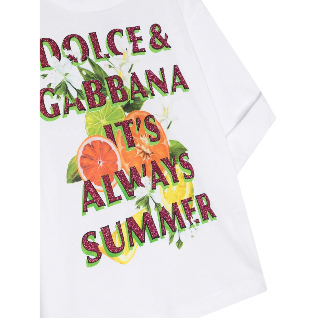 T-shirt 'Logo-Print' pour Filles