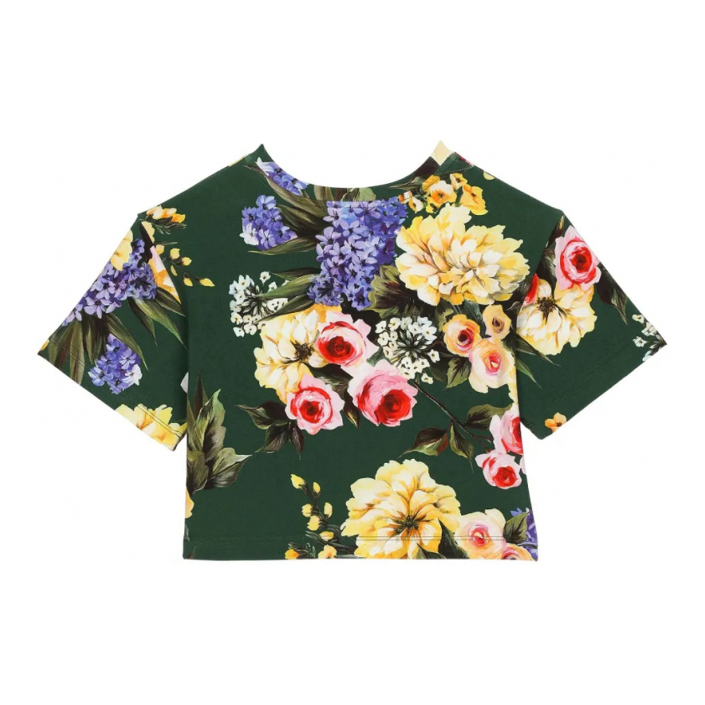 T-Shirt court 'Giardino-Print' pour Filles