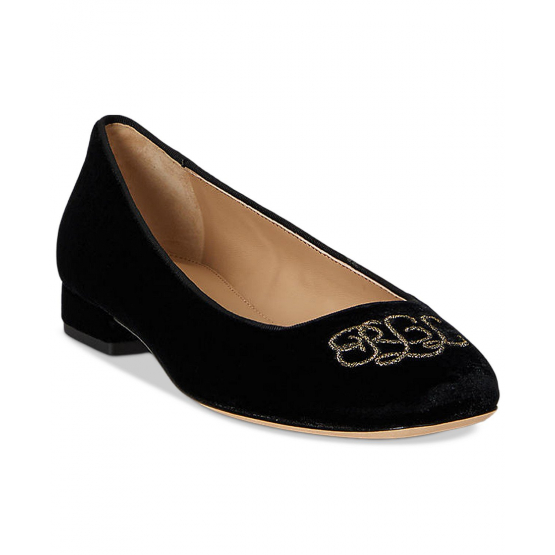 Women's 'Emellie Embroidered-Logo Ballet Flats'