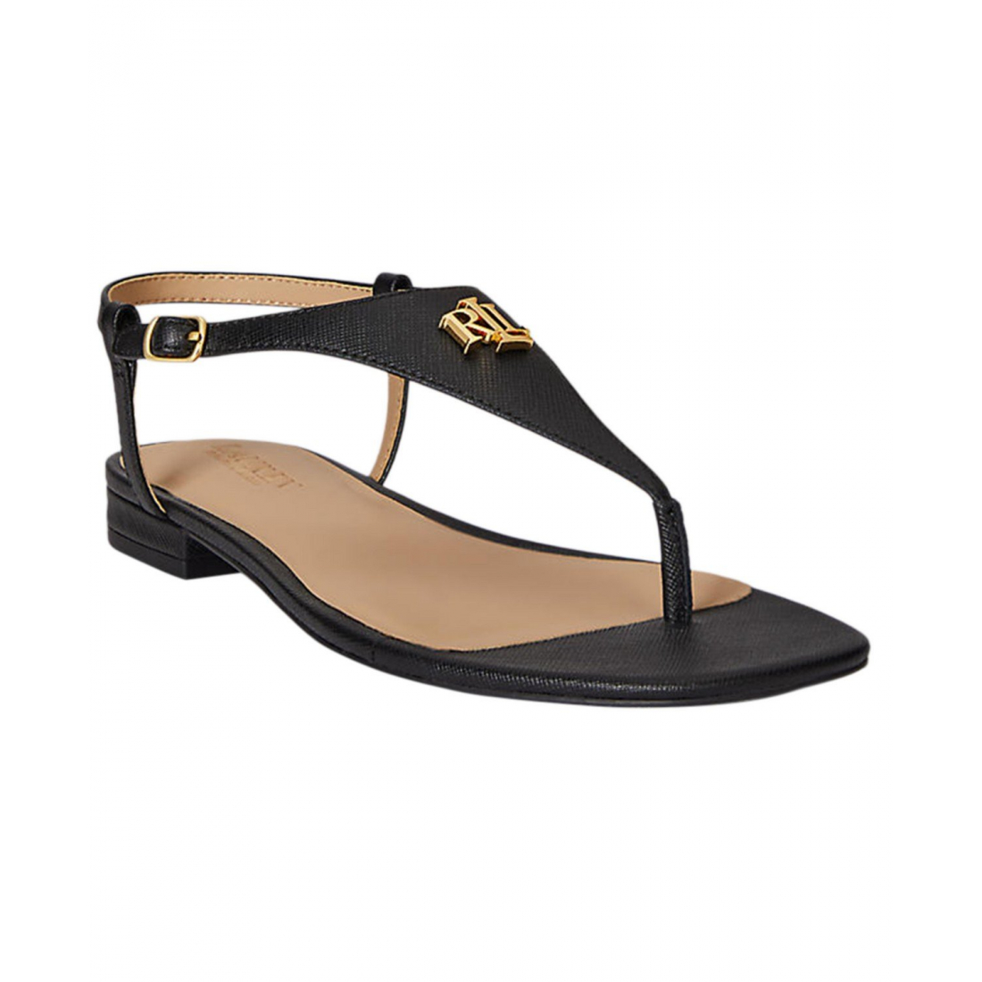 'Everley II Crosshatch Leather Sandal' pour Femmes