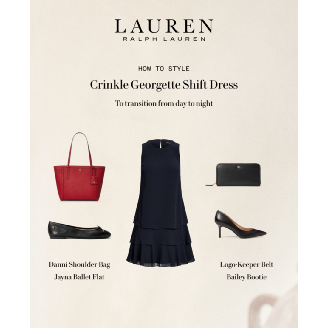 Women's 'Full-Grain Leather Large Zip Continental Wallet'