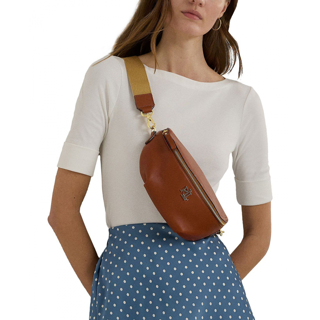 'Leather Marcy Small Belt Bag' pour Femmes